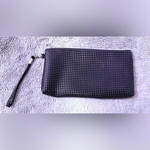 Elegant Black Clutch Wristlet